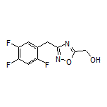 [3-(2,4,5-三氟苄基)-1,2,4-噁二唑-5-基]甲醇