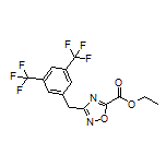 3-[3,5-双(三氟甲基)苄基]-1,2,4-噁二唑-5-甲酸乙酯