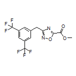 3-[3,5-双(三氟甲基)苄基]-1,2,4-噁二唑-5-甲酸甲酯