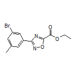 3-(3-溴-5-甲基苯基)-1,2,4-噁二唑-5-甲酸乙酯