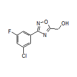 [3-(3-氯-5-氟苯基)-1,2,4-噁二唑-5-基]甲醇