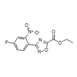 3-(4-氟-2-硝基苯基)-1,2,4-噁二唑-5-甲酸乙酯