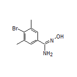 4-溴-N’-羟基-3,5-二甲基苯甲脒