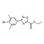 3-(4-溴-3,5-二甲基苯基)-1,2,4-噁二唑-5-甲酸乙酯