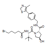 (2S,4R)-1-[(S)-2-(5-溴戊酰氨基)-3,3-二甲基丁酰基]-4-羟基-N-[4-(4-甲基-5-噻唑基)苄基]吡咯烷-2-甲酰胺