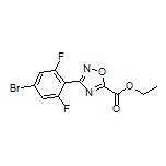 3-(4-溴-2,6-二氟苯基)-1,2,4-噁二唑-5-甲酸乙酯