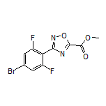 3-(4-溴-2,6-二氟苯基)-1,2,4-噁二唑-5-甲酸甲酯