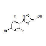 [3-(4-溴-2,6-二氟苯基)-1,2,4-噁二唑-5-基]甲醇