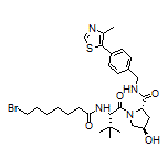 (2S,4R)-1-[(S)-2-(7-溴庚酰氨基)-3,3-二甲基丁酰基]-4-羟基-N-[4-(4-甲基-5-噻唑基)苄基]吡咯烷-2-甲酰胺