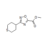 3-(四氢-2H-噻喃-4-基)-1,2,4-噁二唑-5-甲酸甲酯