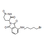 4-[(5-溴戊基)氨基]-2-(2,6-二氧代-3-哌啶基)异吲哚啉-1,3-二酮