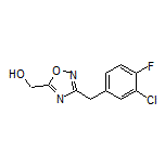 [3-(3-氯-4-氟苄基)-1,2,4-噁二唑-5-基]甲醇