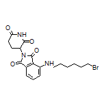 4-[(6-溴己基)氨基]-2-(2,6-二氧代-3-哌啶基)异吲哚啉-1,3-二酮