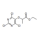 2-[(2,4,6-三氯-5-嘧啶基)氧基]丙酸乙酯