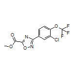 3-[3-氯-4-(三氟甲氧基)苯基]-1,2,4-噁二唑-5-甲酸甲酯