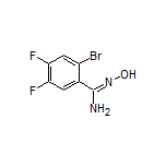 2-溴-4,5-二氟-N’-羟基苯甲脒