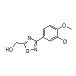 [3-(3-氯-4-甲氧基苯基)-1,2,4-噁二唑-5-基]甲醇