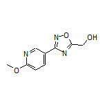 [3-(6-甲氧基-3-吡啶基)-1,2,4-噁二唑-5-基]甲醇