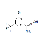 3-溴-N’-羟基-5-(三氟甲基)苯甲脒
