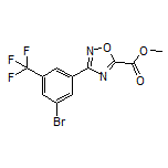 3-[3-溴-5-(三氟甲基)苯基]-1,2,4-噁二唑-5-甲酸甲酯