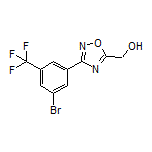 [3-[3-溴-5-(三氟甲基)苯基]-1,2,4-噁二唑-5-基]甲醇