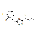 3-(2,3-二氟苄基)-1,2,4-噁二唑-5-甲酸乙酯