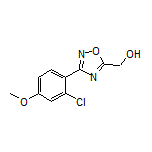 [3-(2-氯-4-甲氧基苯基)-1,2,4-噁二唑-5-基]甲醇