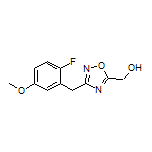 [3-(2-氟-5-甲氧基苄基)-1,2,4-噁二唑-5-基]甲醇