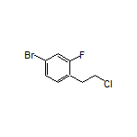 4-溴-1-(2-氯乙基)-2-氟苯