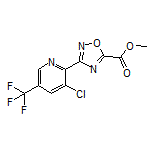 3-[3-氯-5-(三氟甲基)-2-吡啶基]-1,2,4-噁二唑-5-甲酸甲酯