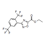 3-[2,5-双(三氟甲基)苯基]-1,2,4-噁二唑-5-甲酸乙酯
