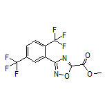 3-[2,5-双(三氟甲基)苯基]-1,2,4-噁二唑-5-甲酸甲酯