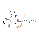 3-[3-(三氟甲基)-2-吡啶基]-1,2,4-噁二唑-5-甲酸乙酯