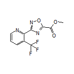 3-[3-(三氟甲基)-2-吡啶基]-1,2,4-噁二唑-5-甲酸甲酯