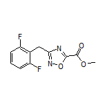 3-(2,6-二氟苄基)-1,2,4-噁二唑-5-甲酸甲酯
