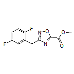 3-(2,5-二氟苄基)-1,2,4-噁二唑-5-甲酸甲酯