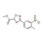 3-(4-甲基-3-硝基苯基)-1,2,4-噁二唑-5-甲酸甲酯