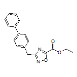 3-(4-联苯基甲基)-1,2,4-噁二唑-5-甲酸乙酯