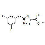 3-(3,5-二氟苄基)-1,2,4-噁二唑-5-甲酸甲酯