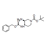 (3S,4R)-1-Boc-N4-Cbz-哌啶-3,4-二胺