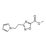 3-[2-(1-吡咯基)乙基]-1,2,4-噁二唑-5-甲酸甲酯