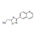 [3-(6-喹啉基)-1,2,4-噁二唑-5-基]甲醇