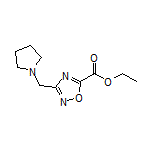 3-(吡咯烷-1-基甲基)-1,2,4-噁二唑-5-甲酸乙酯