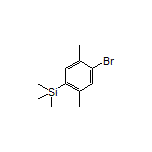 (4-溴-2,5-二甲基苯基)三甲基硅烷