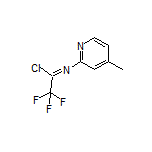 2,2,2-三氟-N-(4-甲基-2-吡啶基)亚氨代乙酰氯