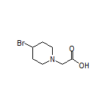 2-(4-溴-1-哌啶基)乙酸