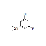 (3-溴-5-氟苯基)三甲基硅烷