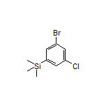 (3-溴-5-氯苯基)三甲基硅烷