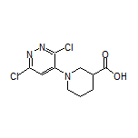 1-(3,6-二氯-4-哒嗪基)哌啶-3-甲酸