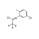 N-(5-氯-2-甲基苯基)-2,2,2-三氟亚氨代乙酰氯